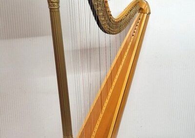 Louis Joshep Domény pedal hap 1840 aprox. Arpa restauración completa y funcional
